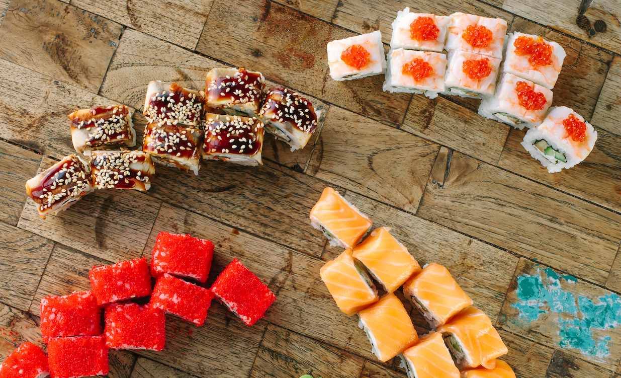 Японские Роллы Роллы суши японская кухня